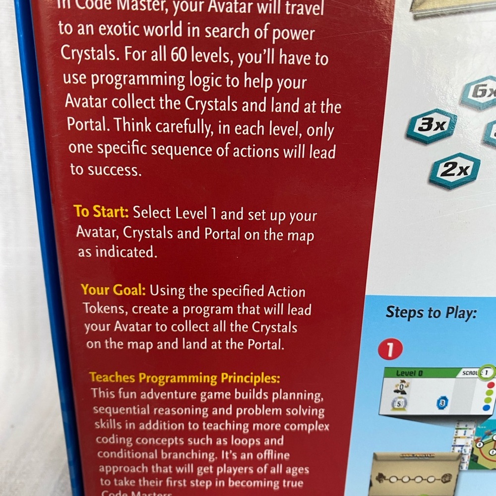 3/$29 - Thinkfun Code Master Programming Logic Game, Minecraft Theme, 8-Adult - Picture 4 of 11